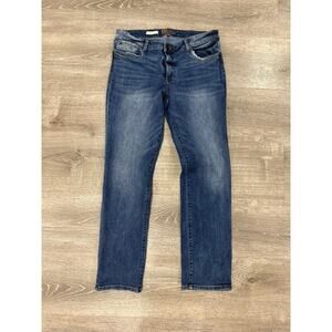 Kut From The Kloth Jeans Womens 14 Blue Katy Boyfriend Straight Leg Medium Wash